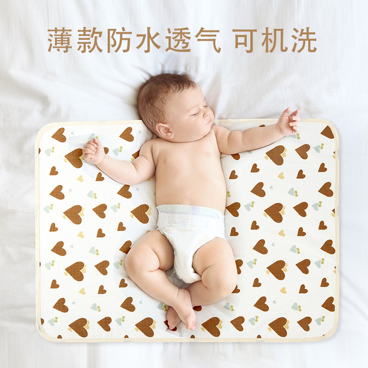 Baby Diaper Pad Baby Waterproof Washable Breathable Washable Menstrual Mat Large Size Bed Sheet Mattress
