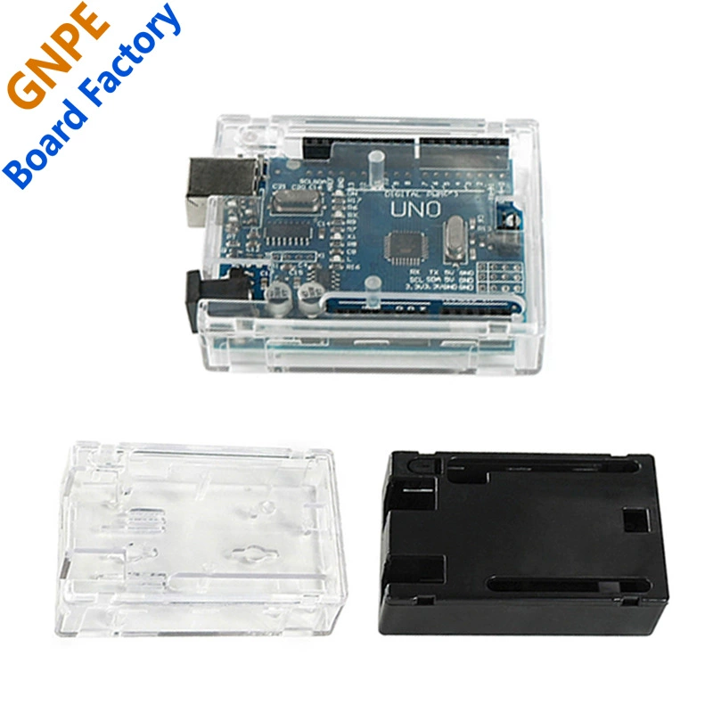 UNO R3 acrylic shell injection molded integrated protective case compatible with Arduino