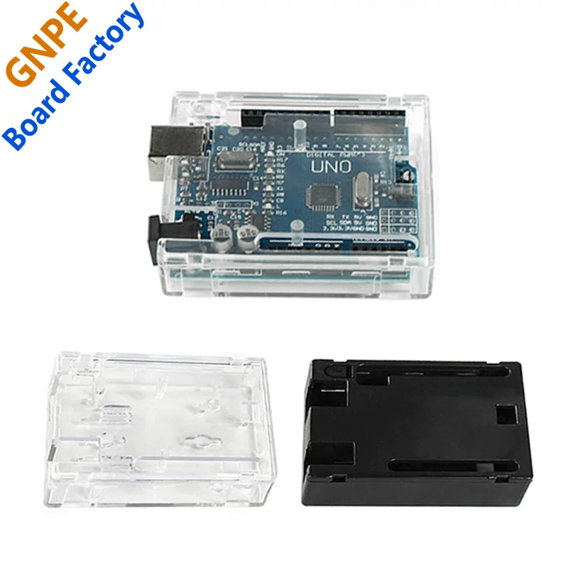 UNO R3 acrylic shell injection molded integrated protective case compatible with Arduino
