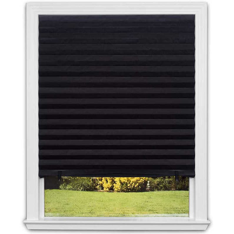 Cordless Filter Shading Curtain Pleated Curtain Pleated Window Paper Curtain Filter Shutters Foreign Trade Temporary Portable Window Cover