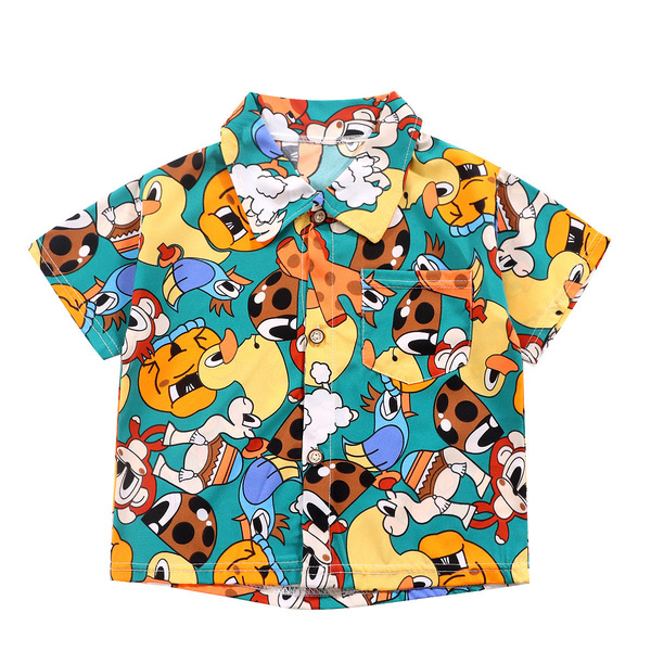 children's summer shirt for boys