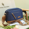 Nylon fashionable trend waterproof one-shoulder bag for leisure, shoulder bag, 2023 collection