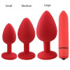 Foreign trade sex silicone anal plunder combination 4 sets of 10 frequency anal vibrator sex toy anal masturbation factories