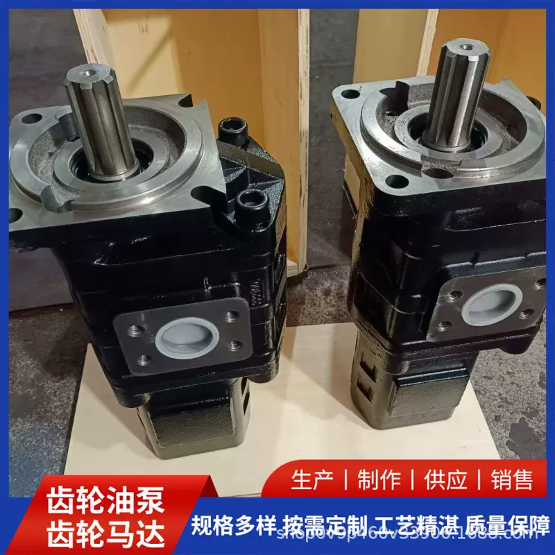 除雪车双联齿轮泵CBGJ2100/0020R 液压齿轮泵生产厂家耐腐蚀