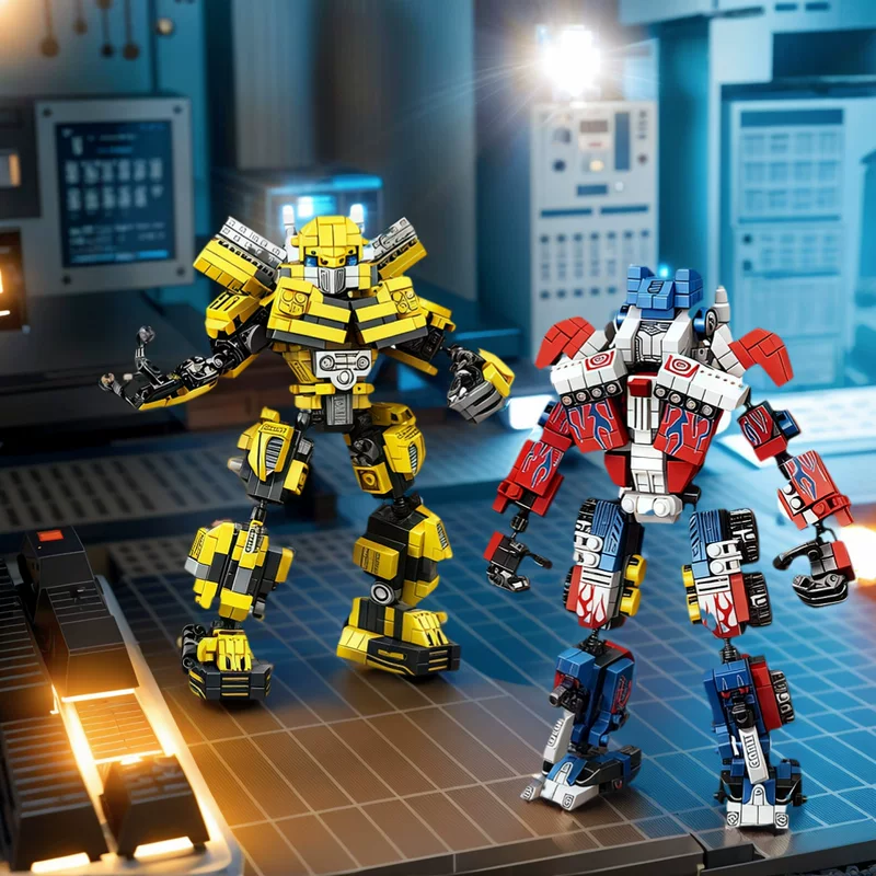 Lego, transformer, transport, robot, constructor, minifigure, smart toy