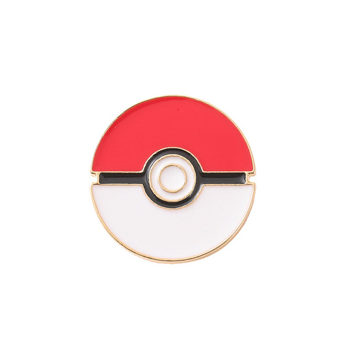 Cartoon peripheral Pokémon brooch anime Pokémon badge metal badge school bag clothing collar pin