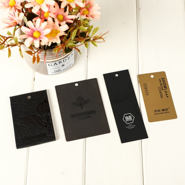 吊牌衣服挂牌简约家纺吊牌可印logo服装辅料创意挂牌批发