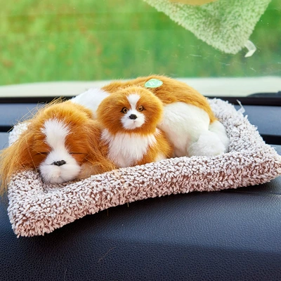 Bamboo Charcoal Cat and Dog Car ornaments - call-charlie-parent-child-section-front-squat