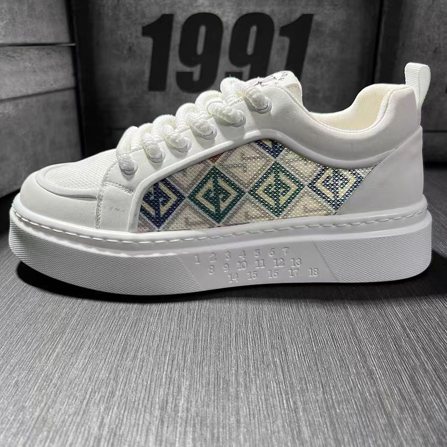 Men's Breathable Mesh Casual Shoes Versatile Lightweight Trainers_voghion.com