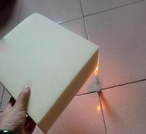 厂家供应白色黑色30密度50密度高密度阻燃防火软包包装海绵