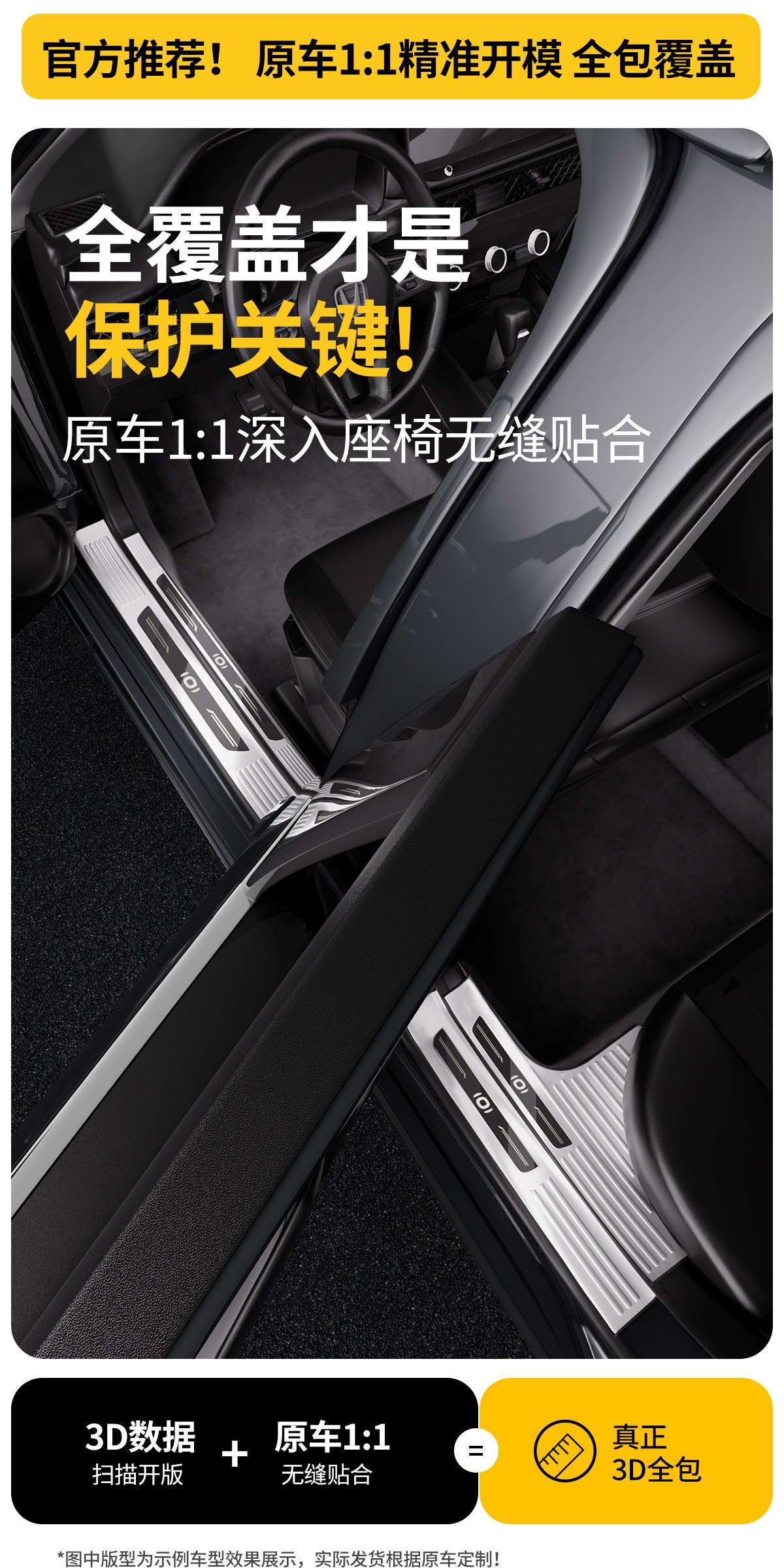 Compatible with Changan Qiyuan Q07 door sill strip, Q05 stainless steel A07 protection, A06 welcome pedal, A05 rear guard plate sticker
