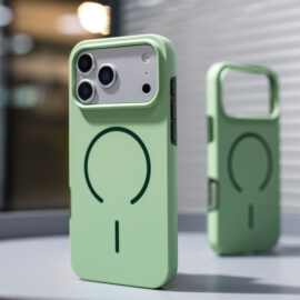 跨境苹果17Air手机壳仿原薄款16肤感撞色13pro手机保护套15