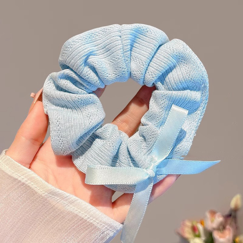 Coleteros de alta gama estilo 2025 para mujer con lazos de goma, coleteros para el cabello con un estilo de bosque para accesorios de cabello de niñas.