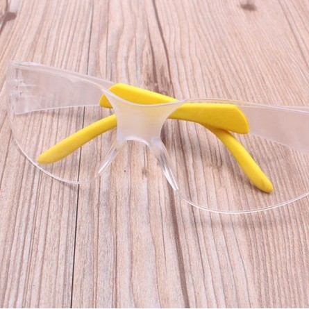 厂家直销防冲击强化护目镜 PC多功能劳保镜 防滑脚套防护眼镜批发