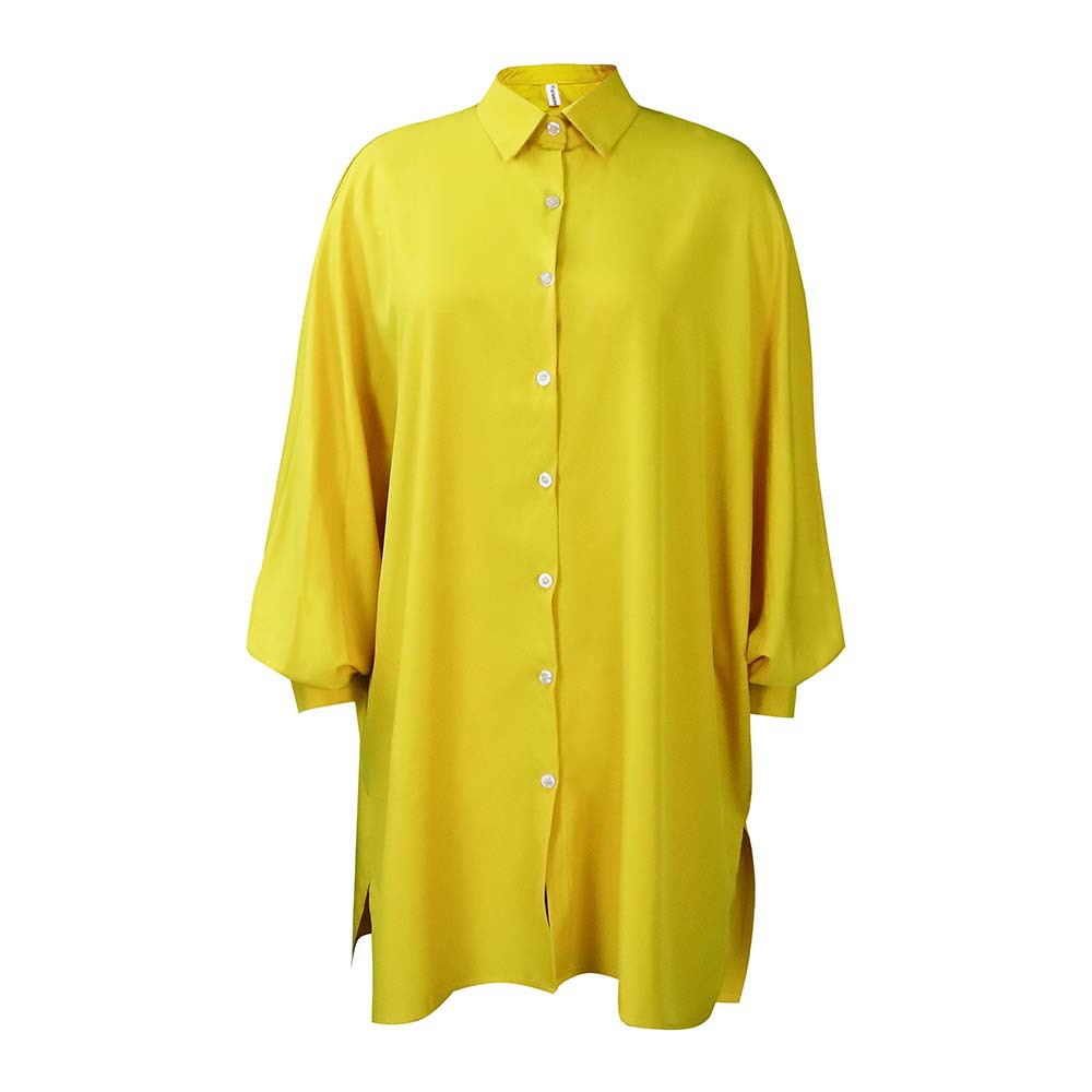 Women's Elegant Loose Fit Solid Color Dress