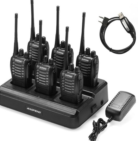 Walkie-Talkie Civil para Exteriores BF-888S, Baofeng Inalámbrico de Mano, Versión en Inglés para Comercio Exterior, Venta al Por Mayor del Fabricante