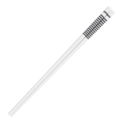 Hepburn-style ceramic chopsticks, simple white model, not prone to mildew, non-deformation, high temperature resistance, five pairs and ten pairs set