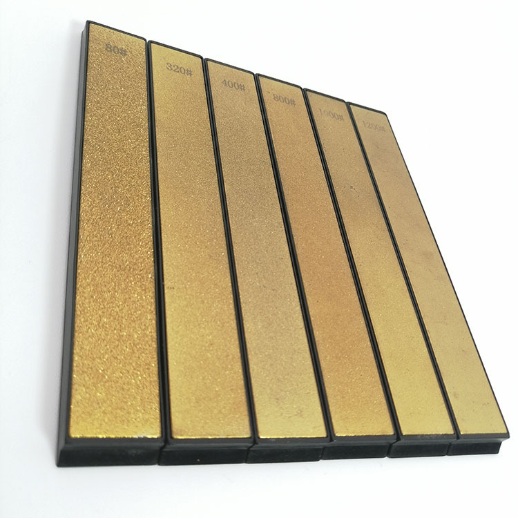 金色のチタンメッキダイヤモンド砂砥石砥石は、クロスボーダーのパッケージ数がそろっていることをサポートしています|undefined