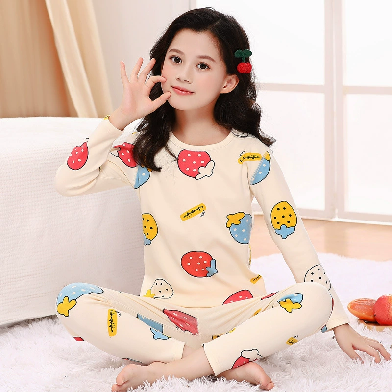 Keep warm set, cartoon pijama, thermal underwear, 2022, family style, for teenagers
