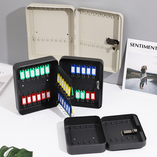 ⇛ Key Password Box Decoration Key Password Box Real Estate Agency Key Cabinet Car Key Box Wall Hanging Iron Box