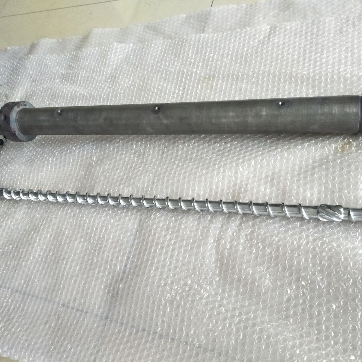 φ55规格 挤出精密中心静脉导管用挤出机螺杆机筒