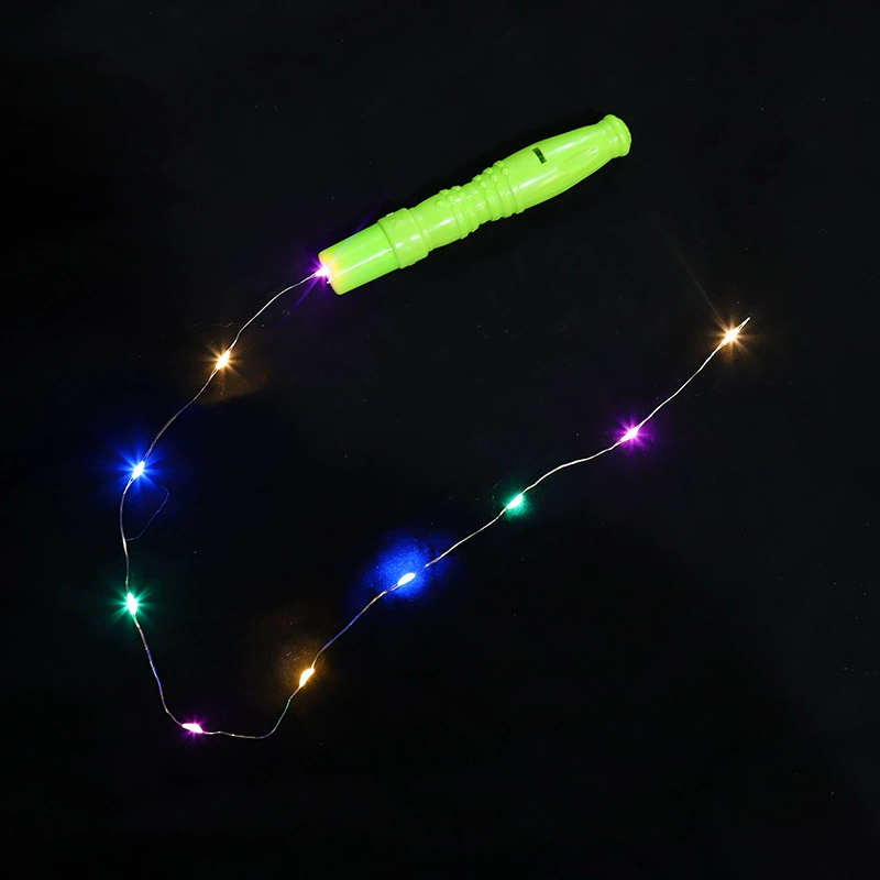 LED copper wire string lights, battery-powered (LR44/2032), waterproof, multi-length & color modes