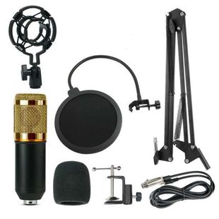 BM800 condenser microphone cross-border computer recording bracket large diaphragm bm800 microphone live sound card suit