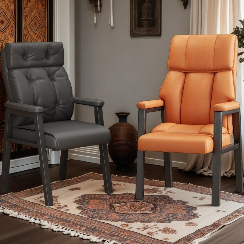 Mahjong Chair for Long Sitting, Home Use, Student Computer Chair, Mahjong Chair, Chess and Card Room Waiting Chair, Office Chair