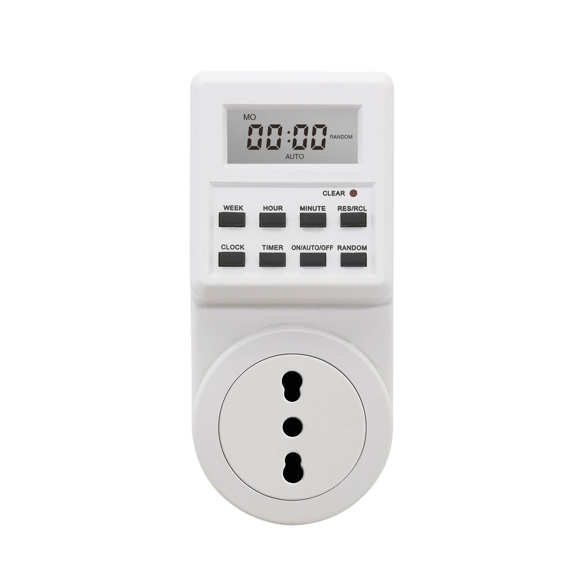 意式小屏幕定时器 定时插座 厨房 定时开关插座 电子计时