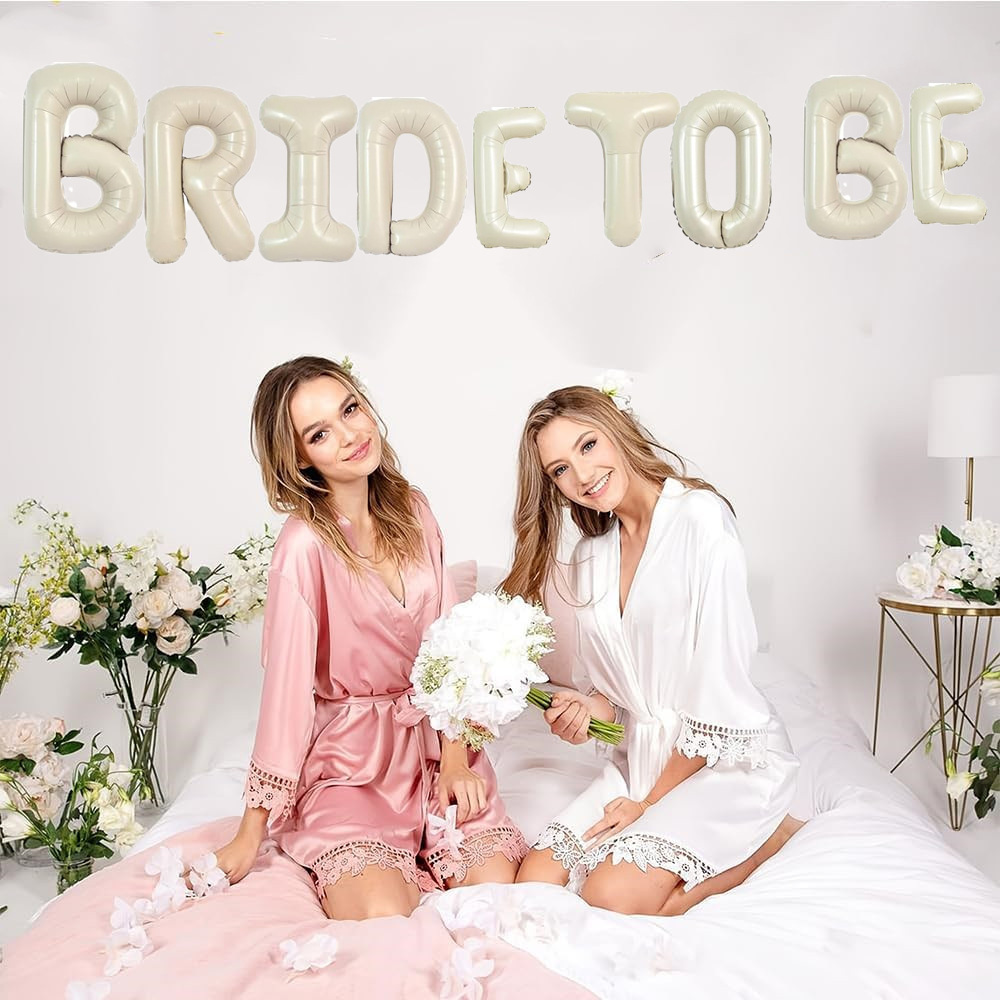 16 pulgadas crema digital BRIDETOBE paquete transfronterizo nuevo estilo ins 16 pulgadas versión estadounidense retro crema letras blancas