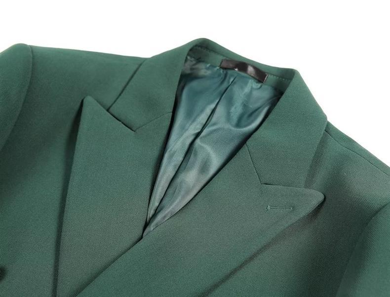 Blazer uomo doppio petto slim fit giacca elegante da uomo_voghion.com
