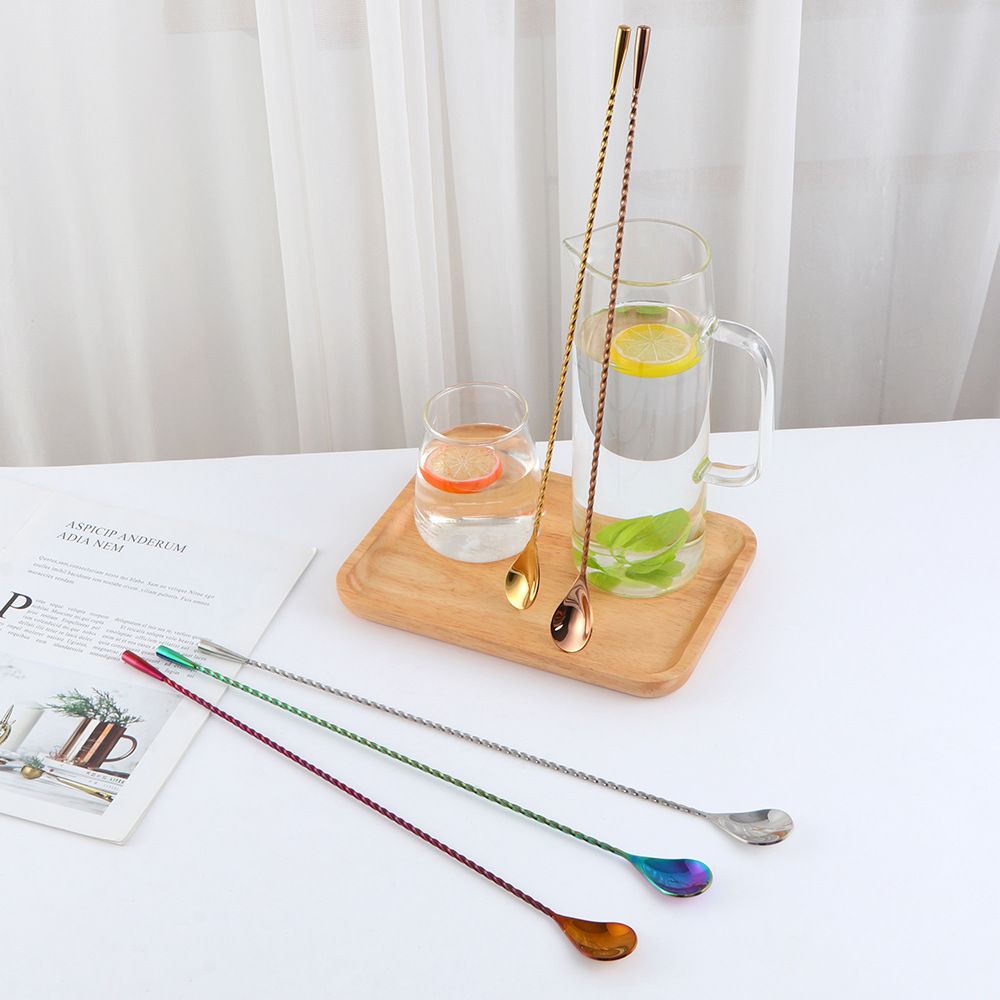 Cocktail mixing stick