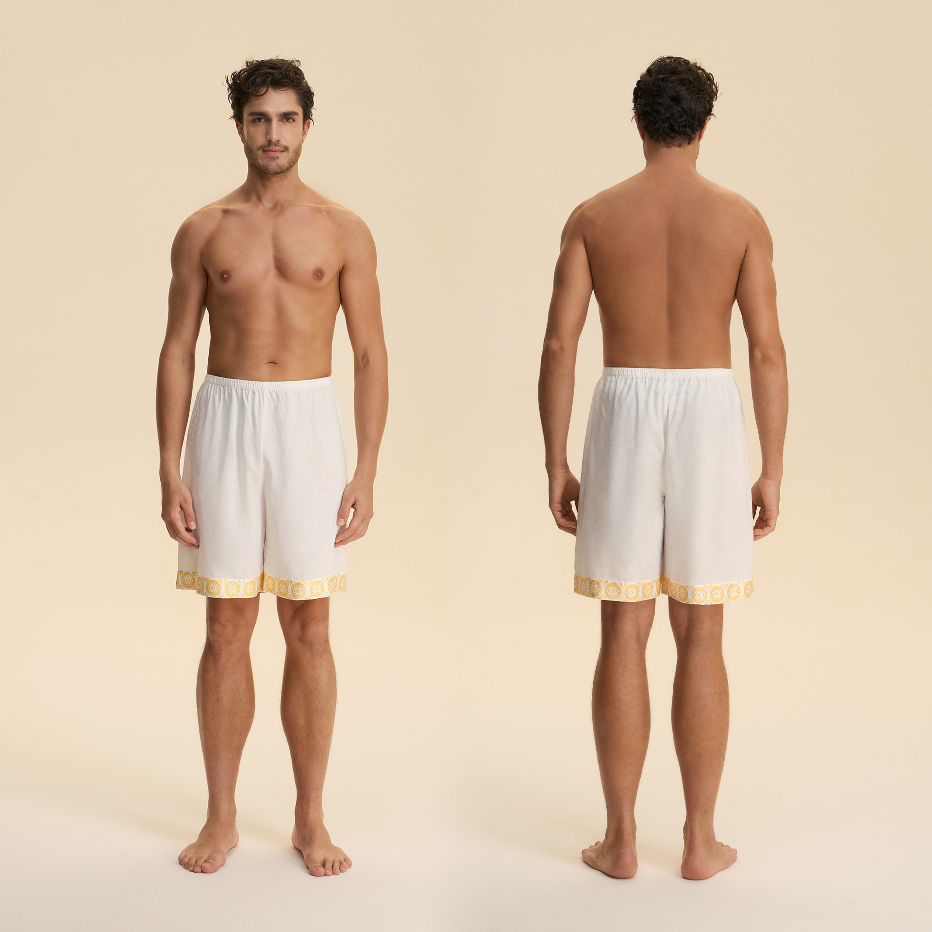 Europa y los Estados Unidos comercio exterior transfronterizo nuevo pijama satén pijama de mangas largas pijama pantalones cortos conjunto de ropa de hogar 3993 + 3994