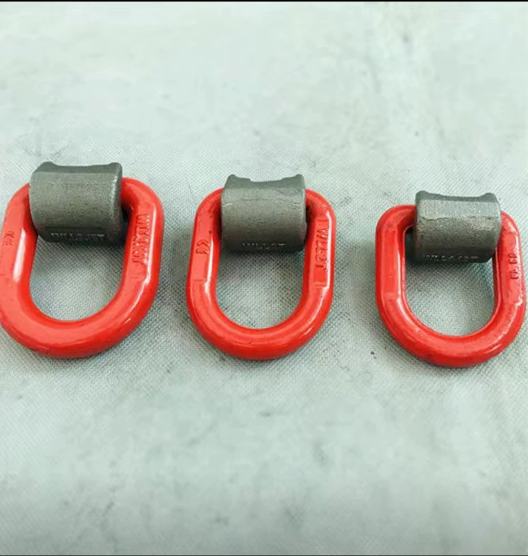 Поставка сварных подъемных петель класса G80, сварных подъемных ушей, сварных подъемных петель, высокопрочных подъемных ушей из легированной стали, сварного D-образного кольца.