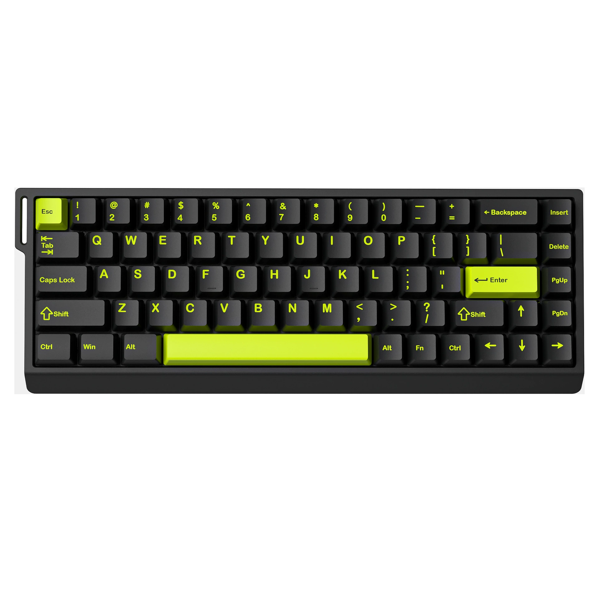 FURYCUBE M68HE professional level e-sports magnetic shaft keyboard 8K return RT keyboard adjustable key stroke