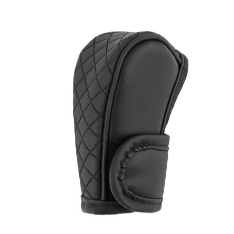 Car Gear Shift Lever PU Leather Full Cover Protective General Purpose Handbrake Cover Breathable Anti-Slip In-Car Gear Position Protection Cover