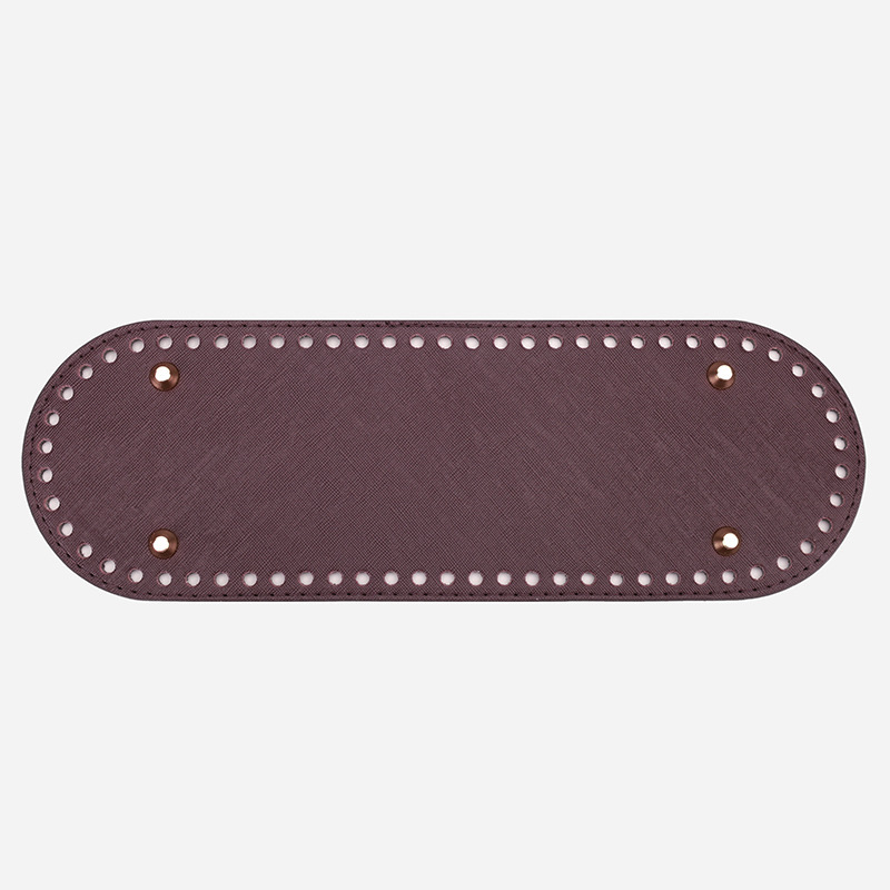 DIY Hyunah 編まれたバッグ底手作りバッグベースアクセサリー PU クロスパターン 30 × 15 センチメートル底板在庫卸売|undefined