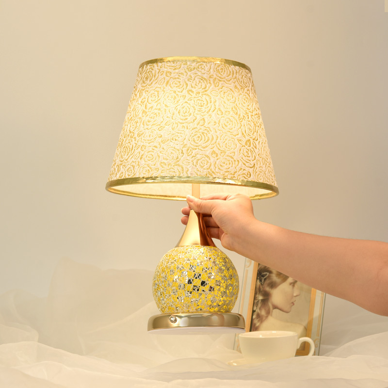 Handcrafted Mosaic Table Lamp Image 2