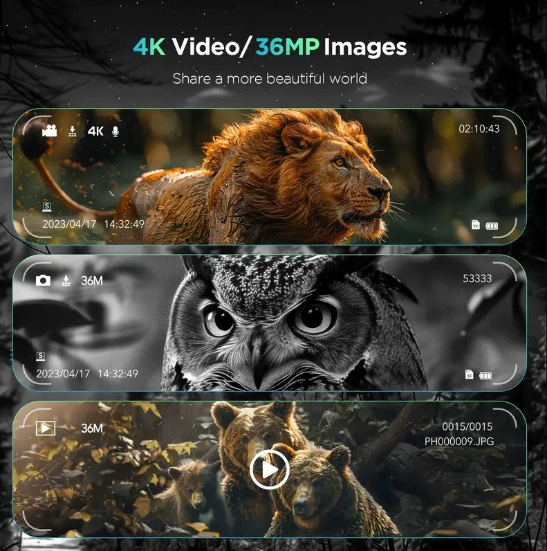 Кроссборч Тему Горячая распродажа HD 4K инфракрасный ночной видоискатель походный HD дневной и ночной двойного назначения