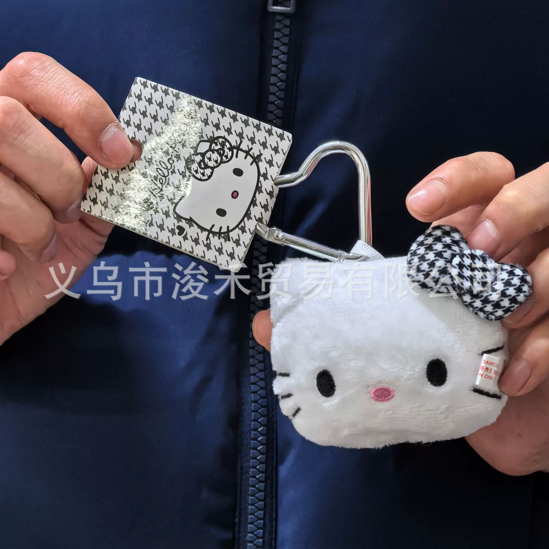 Плюшевая подвеска-брелок для ключей (Hello Kitty) симпатичная кукла, мягкая мини-плюша 10+ вариантов дизайна, подарок 0.038 кг
