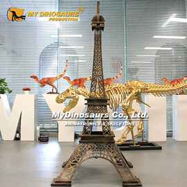 实体玻璃钢仿真一比一还原展示建筑模型 制作巴黎铁塔摆件