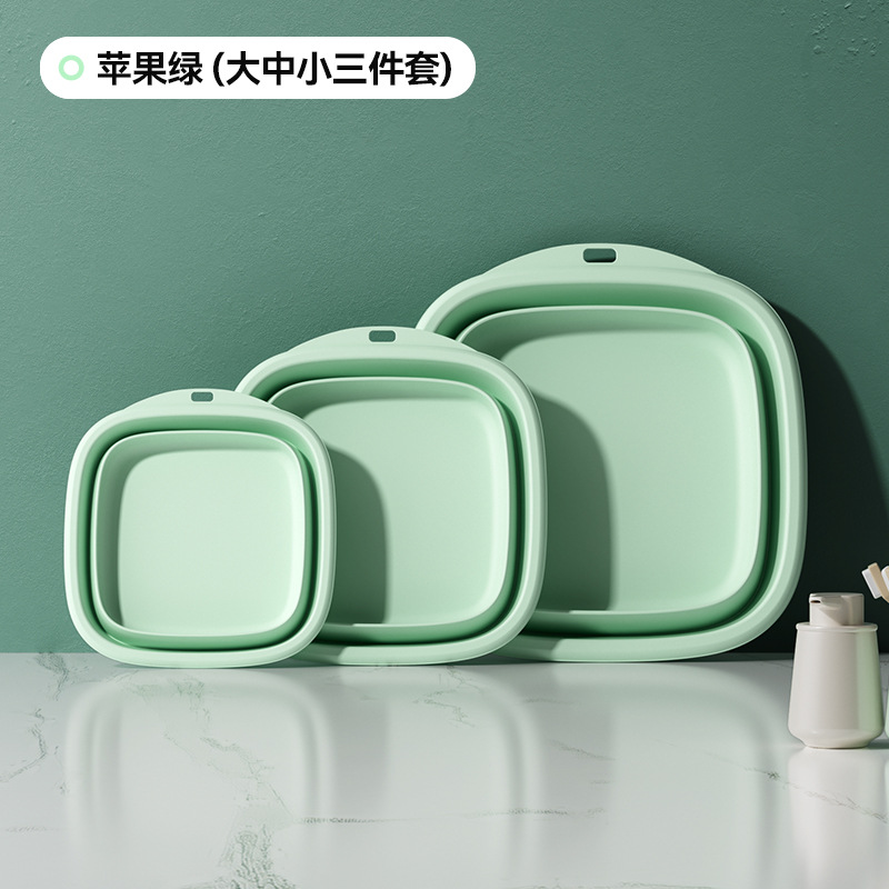 lavabo plegable dormitorio lavabo doméstico de estudiantes lavabo portátil de viaje lavabo plástico retráctil lavabo