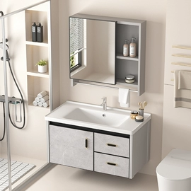 浴室柜;镜柜/镜台;洗衣机组合柜