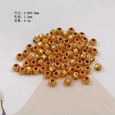 Handmade Spacer Beads Semi-Finished DIY — Zərgərlik ara hissələri - approximately-19-3mm-cut-wheat-ear-beads