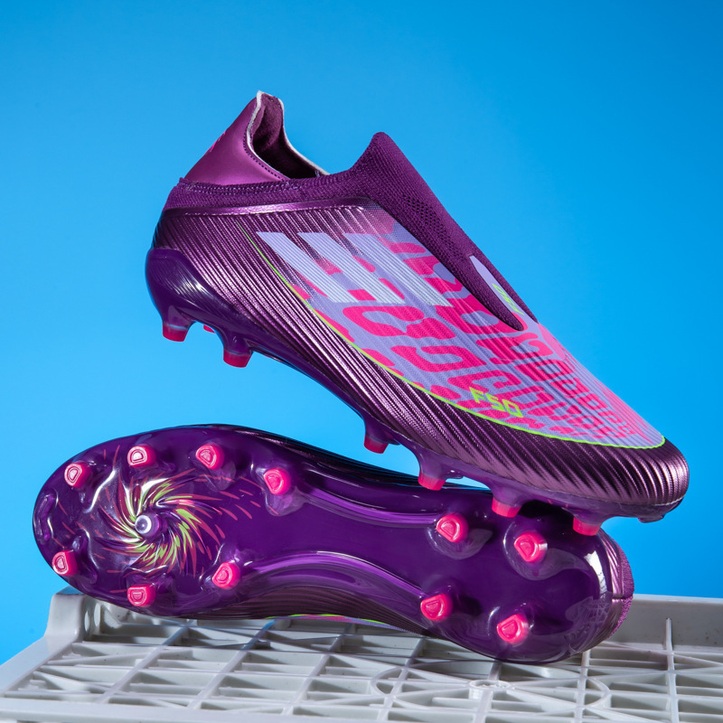 Zapatos de Fútbol de Caña Baja de Caucho y TPU Ligero para Césped Artificial