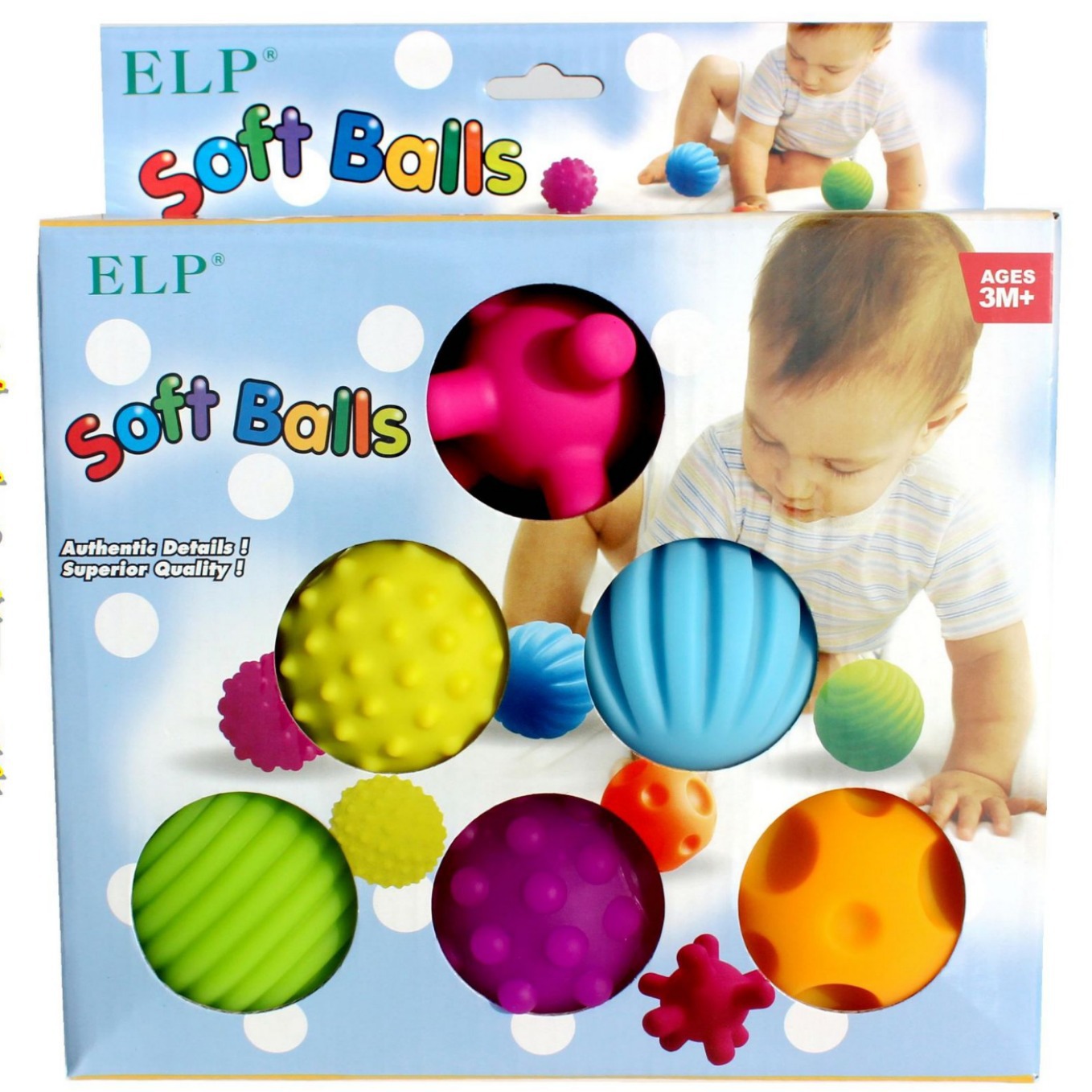 softballs hand grasping ball tactile perception soft ball BB ball baby products toys