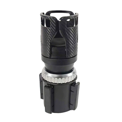Factory Wholesale Central Control Car Car cup holder/beverage holder - ac-2268electroplated-car-cup-holder-can-be-rotated-and-retracted