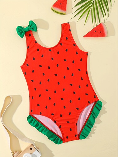2025 Amazon Girls 'One-piece Swimsuits Cartoon cute children's swimsuits Various types of swimsuits directly supplied by manufacturers