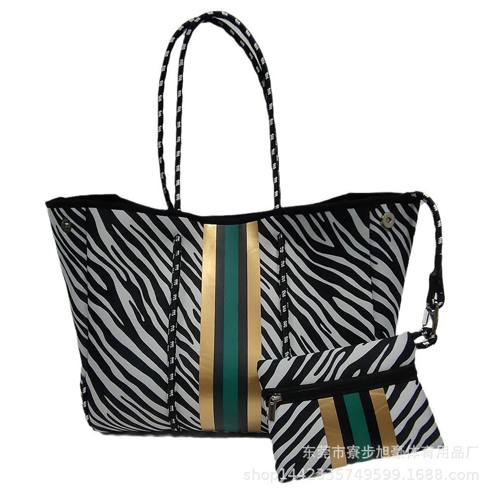 Bolsa perforada de material de buceo, bolsa de playa madre-hijo, bolsa de gimnasio, bolsa de hombro para deportes acuáticos y ocio, impermeable