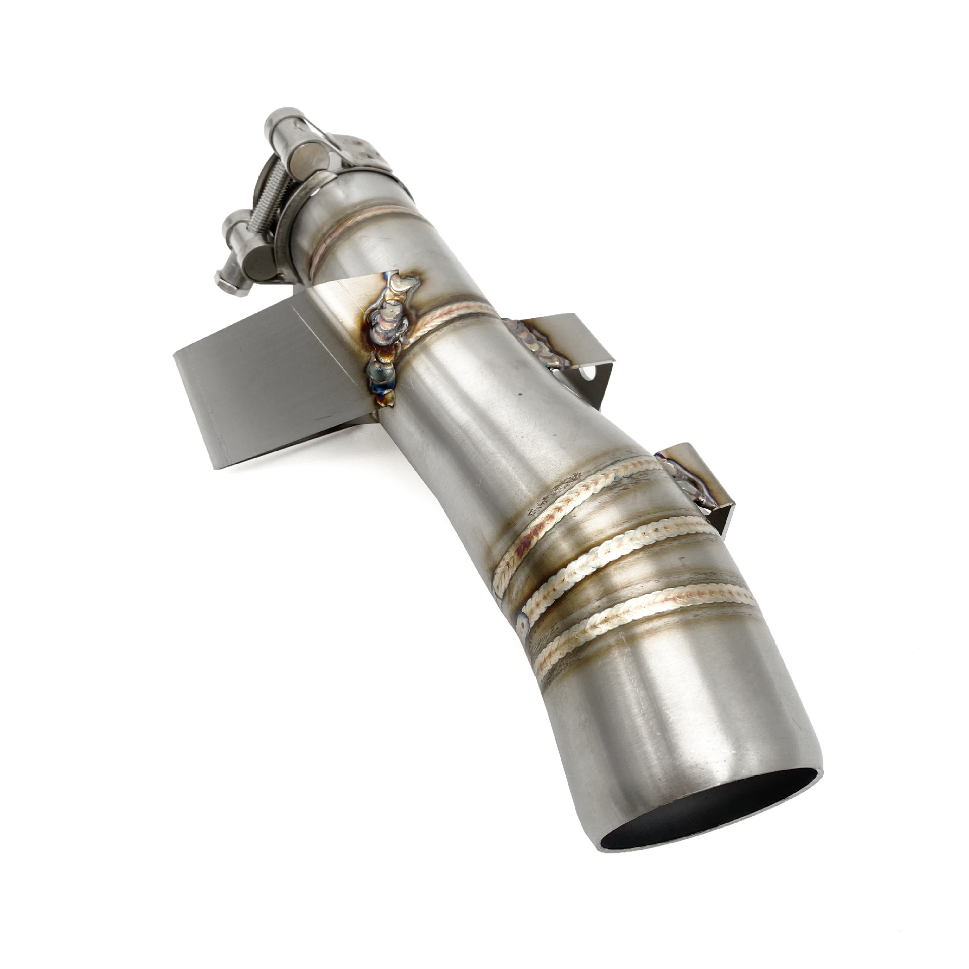 Applicable to Honda XADV750 2017-2020 motorcycle modification middle section connection elbow exhaust pipe